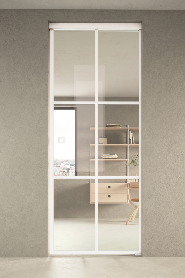 Pocket door med Soft closing-mekanism Inne P1P Paris