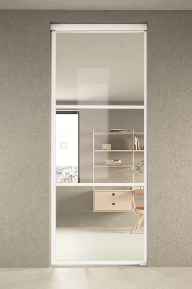 Pocket door med Soft closing-mekanism Inne P1T Tokyo