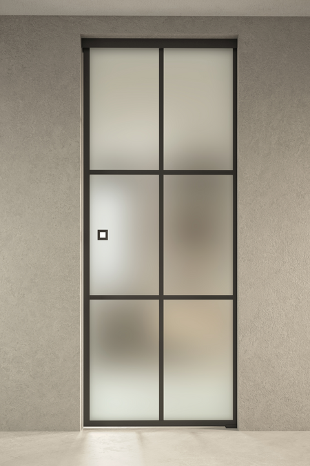 Pocket door med Soft closing-mekanism Inne P1P Paris