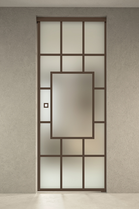 Pocket door med Soft closing-mekanism Inne P1S Shanghai