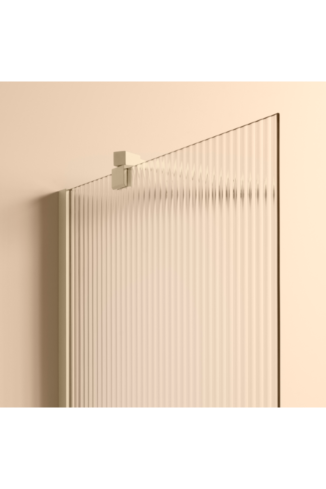  Rib Shower Glass Creme