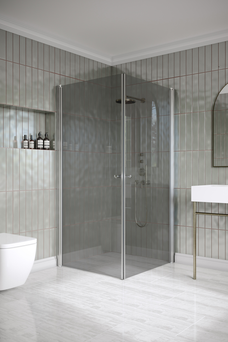 Shower enclosure with hinged doors Classic 148 (102x102)