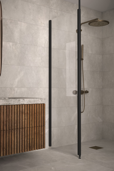 Shower screen with telescopes Classic 131