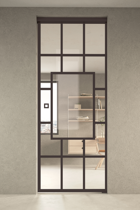 Pocket door med Soft closing-mekanism Inne P1S Shanghai