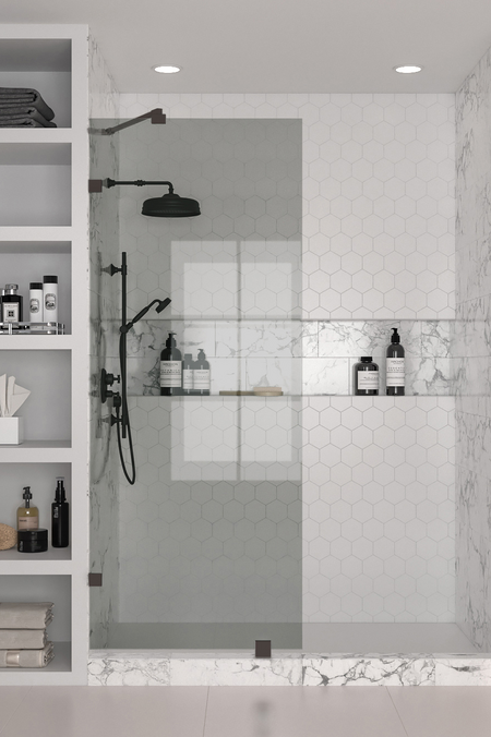 Fast duschvägg Vetro 511