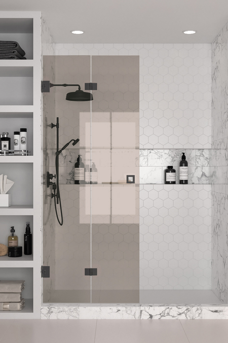 Vikbar duschvägg Vetro 513