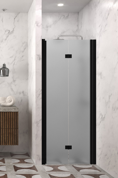 Vikbar duschdörr med magnetlåsning Infinia 234 (213+219)